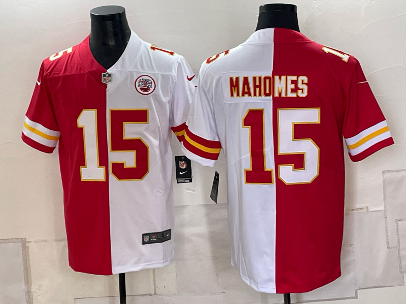 Men Kansas City Chiefs #15 Mahomes red Nike NFL Jersey 100403
